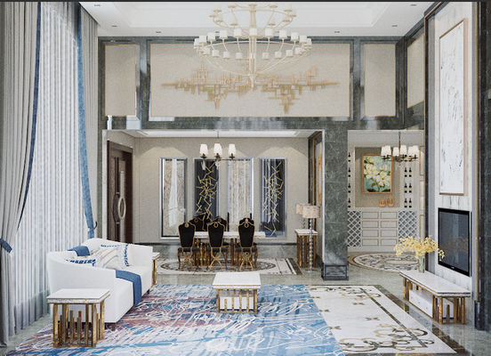 kaufen Marmor-Tisch, Rechteck, 6 Sitzplätze, Esszimmer, Tisch und Stühle. online manufacture