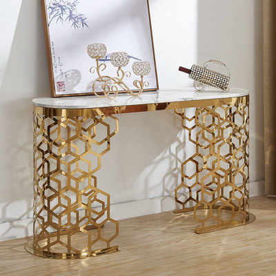 kaufen Lange Marmor-Eingangskonsole 120cm/150cm angepasste Farbe online manufacture