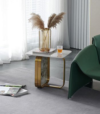 kaufen Edelstahl Marmor Kaffeetisch Endtisch Gelegenheitstische Kombination online manufacture