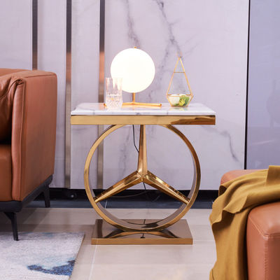 kaufen Funktionale SS Stahlkante Marmor-Obersofa-Tischmontage erforderlich online manufacture